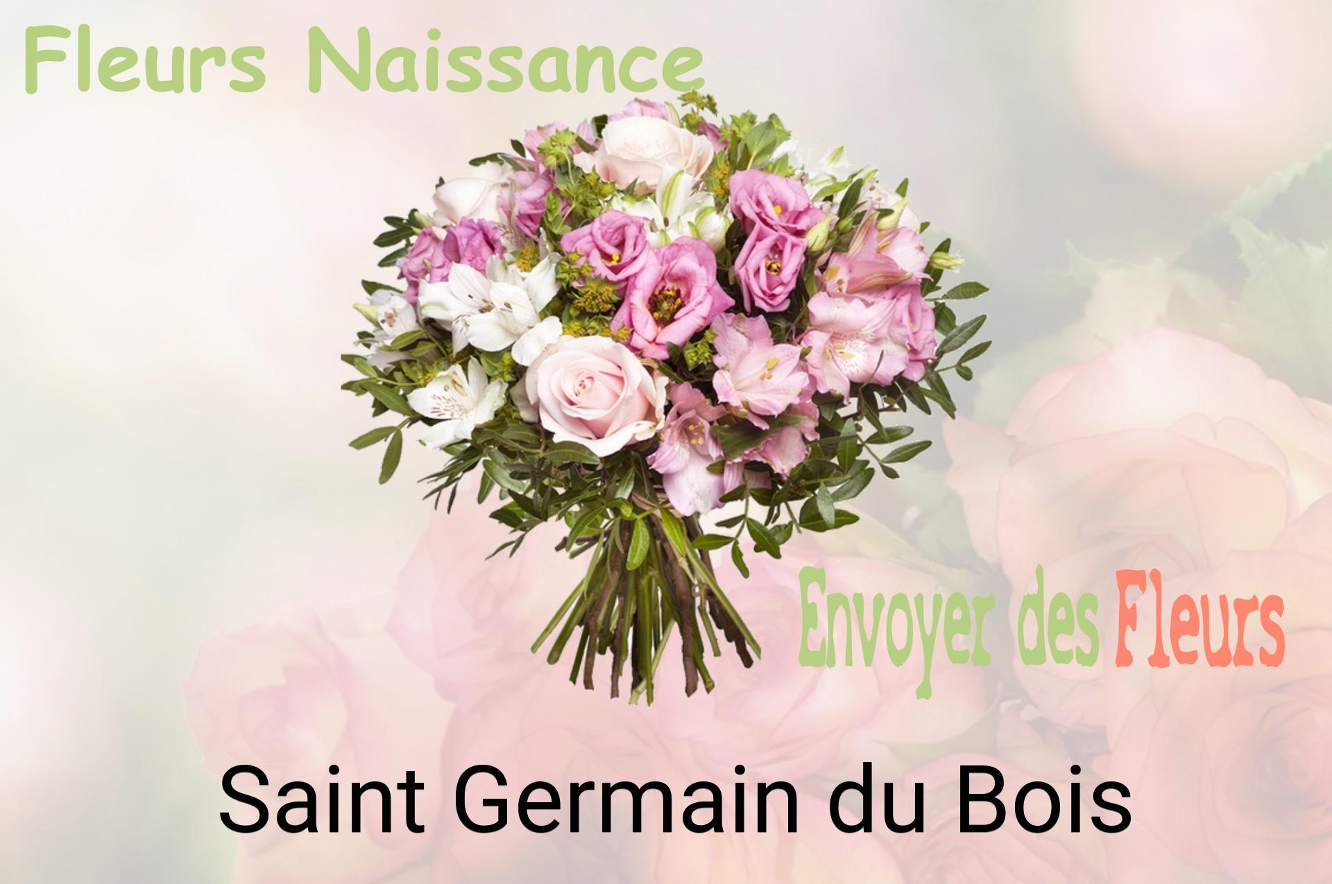 Bouquet de fleurs de naissance livré à Saint-Germain-du-Bois