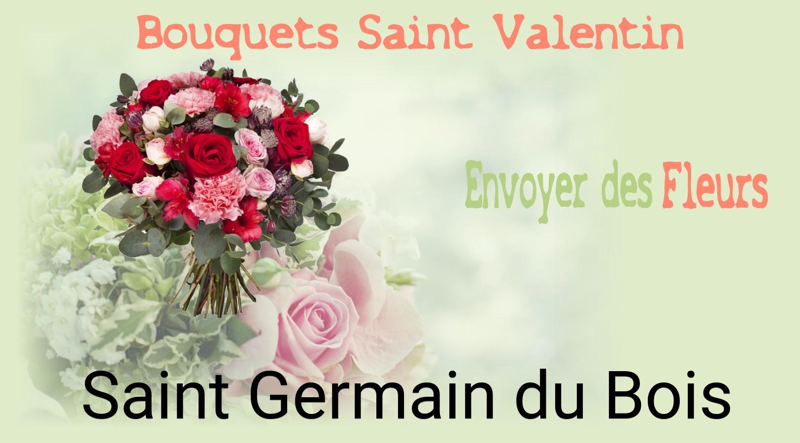 Roses de Saint-Valentin livrées à Saint-Germain-du-Bois